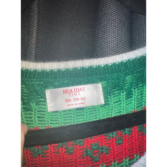 Ugly Christmas Sweater Xmas Size 2XL Cow - Picture 2 of 3